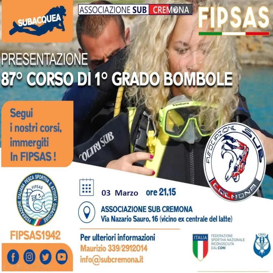 Corso sub 2025